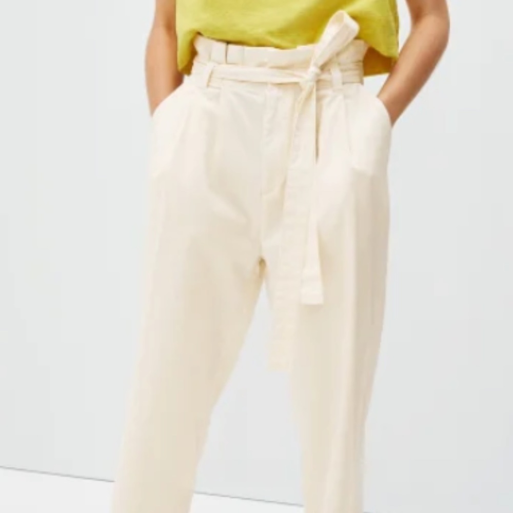 Everlane paperbag pants NWT, size M